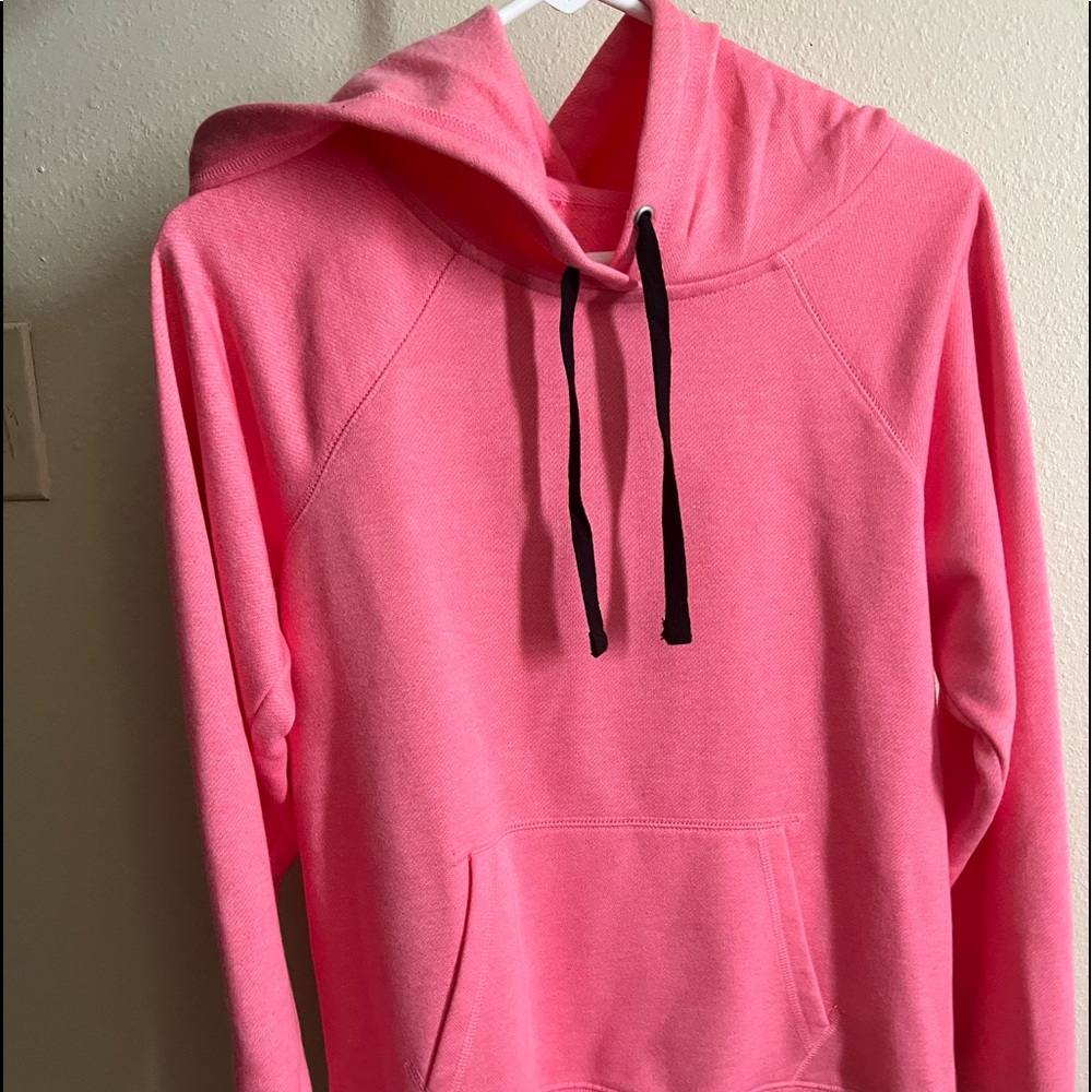 Women’s pink hoodie from Forever 21 Size Medium. Worn once.